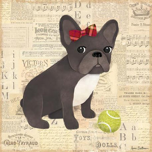 Frenchie Girl | Canvas Wall Art-Canvas Wall Art-Jack and Jill Boutique