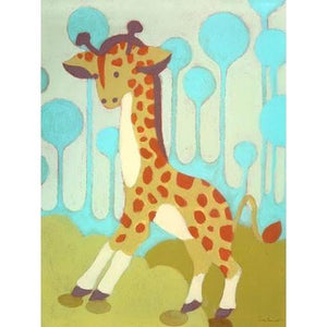 Gigi Giraffe | Canvas Wall Art-Canvas Wall Art-Jack and Jill Boutique