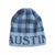 Gingham Personalized Knit Hat-Hats-Jack and Jill Boutique