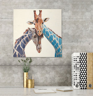 Giraffes In Love Wall Art-Wall Art-Jack and Jill Boutique