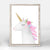 Glitter Friends - Unicorn Mini Framed Canvas-Mini Framed Canvas-Jack and Jill Boutique