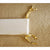 Crib Bumpers | White and Gold Satin - Clearance-Crib Bumper-Piping-Jack and Jill Boutique