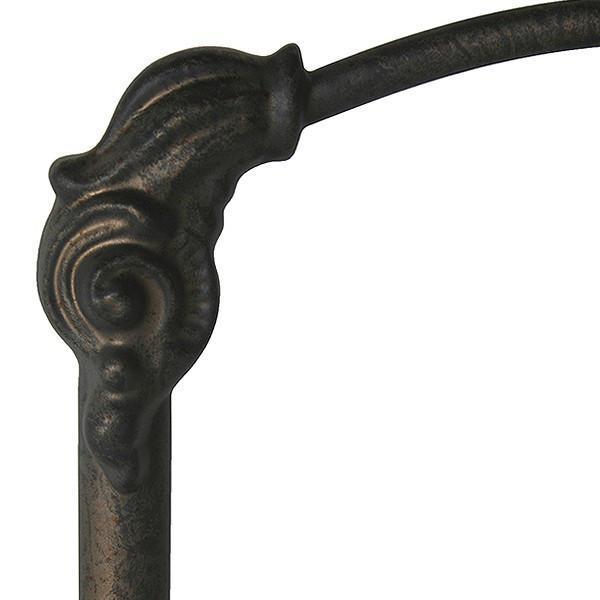 Gothic Dark Glaze - PREMIUM 331 | Iron Furniture Finish Sample-Finish Sample-Jack and Jill Boutique