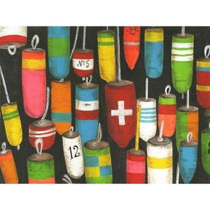 Hanging Buoys | Canvas Wall Art-Canvas Wall Art-Jack and Jill Boutique