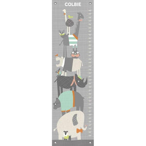 Happy Animal Herd - Multi Growth Charts-Growth Charts-Jack and Jill Boutique