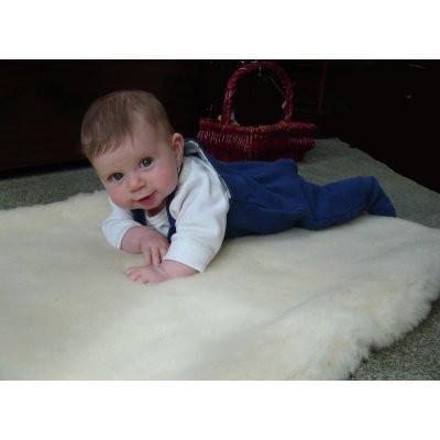 Happy Lamb Organic Fleece Bed Topper (Baby, Toddler, Teen, Adult) | Holy Lamb Organics-Mattress Topper-Jack and Jill Boutique