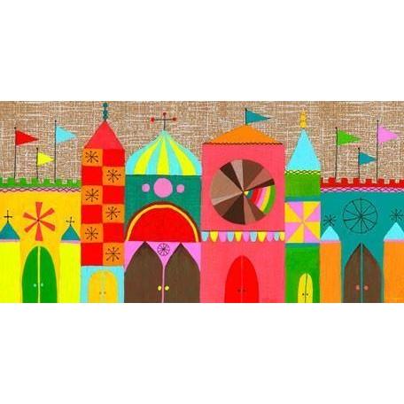 Happy Town | Canvas Wall Art-Canvas Wall Art-Jack and Jill Boutique