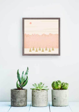 Harmony Landscape - Mini Framed Canvas-Mini Framed Canvas-Jack and Jill Boutique