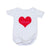 Heart & Name Personalized Onesie-Onesie-Default-Jack and Jill Boutique