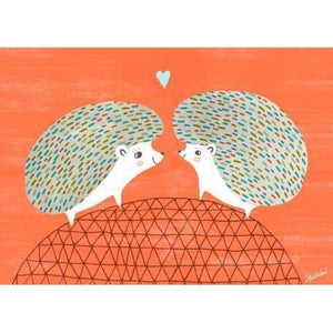 Hedgie Love | Canvas Wall Art-Canvas Wall Art-Jack and Jill Boutique
