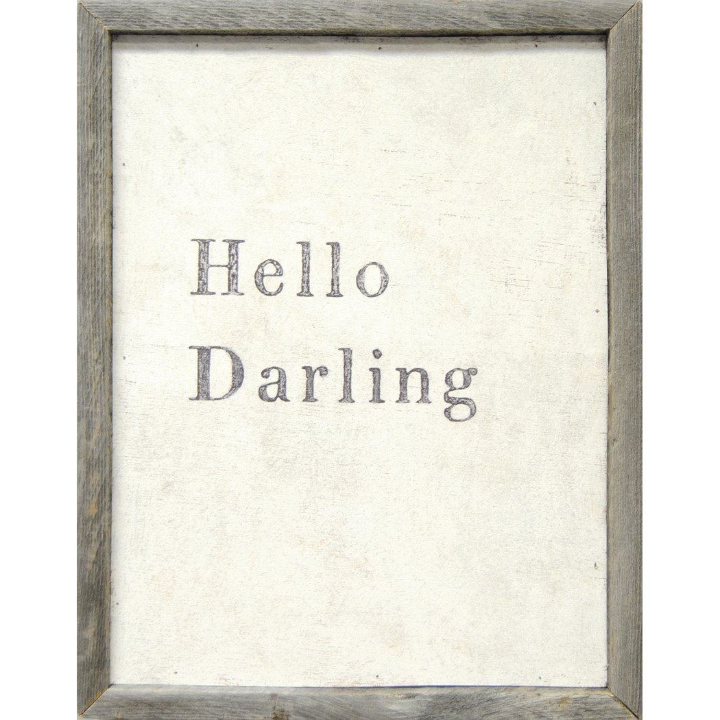 ART PRINT - Hello Darling-Art Print-Jack and Jill Boutique