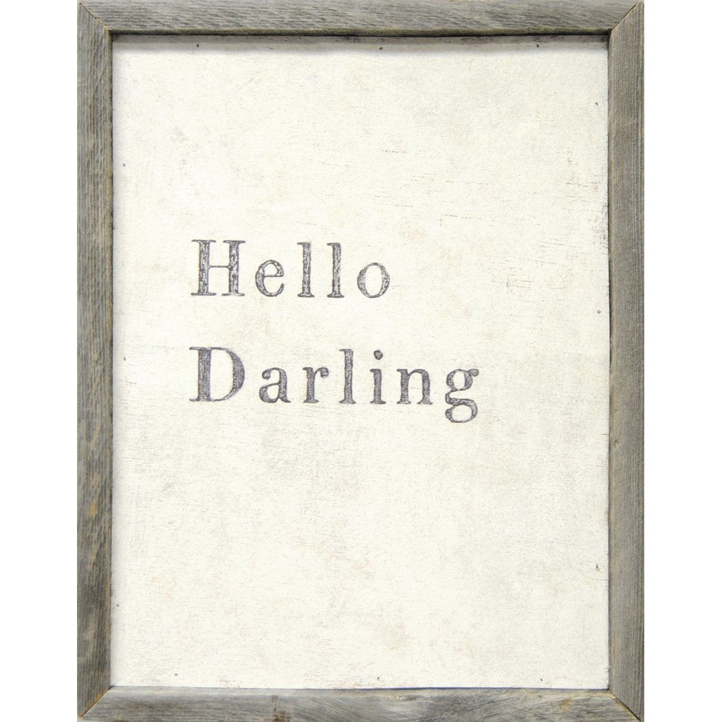 ART PRINT - Hello Darling-Art Print-Default-Jack and Jill Boutique