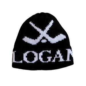 Hockey Personalized Knit Hat-Hats-Jack and Jill Boutique