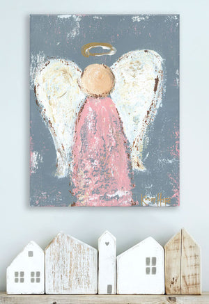 Holiday Collection - Baby Girl Angel Wall Art-Wall Art-Jack and Jill Boutique