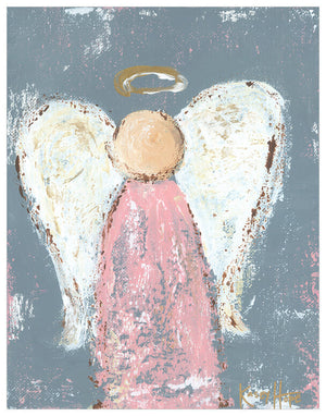 Holiday Collection - Baby Girl Angel Wall Art-Wall Art-Jack and Jill Boutique