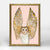 Holiday Collection - Barn Owl On Coral - Gold Frame Mini Framed Canvas-Mini Framed Canvas-Jack and Jill Boutique