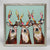 Holiday Collection - Designer Deer - Silver Frame Mini Framed Canvas-Mini Framed Canvas-Jack and Jill Boutique