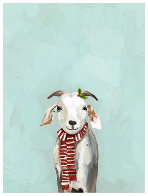 Holiday Collection - Festive Goat Wall Art-Wall Art-Jack and Jill Boutique