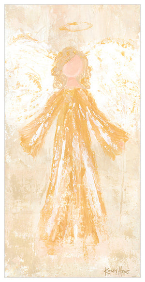 Holiday Collection - Glory Angel - Gold Wall Art-Wall Art-12x24 Canvas-Jack and Jill Boutique