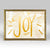 Holiday - Joy - Gold Embellished Mini Framed Canvas-Mini Framed Canvas-Jack and Jill Boutique