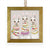 Holiday - Necklaces Embellished Wooden Framed Ornament-ornaments-Jack and Jill Boutique
