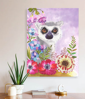 I Like You Very Much - Lemur Wall Art-Wall Art-Jack and Jill Boutique