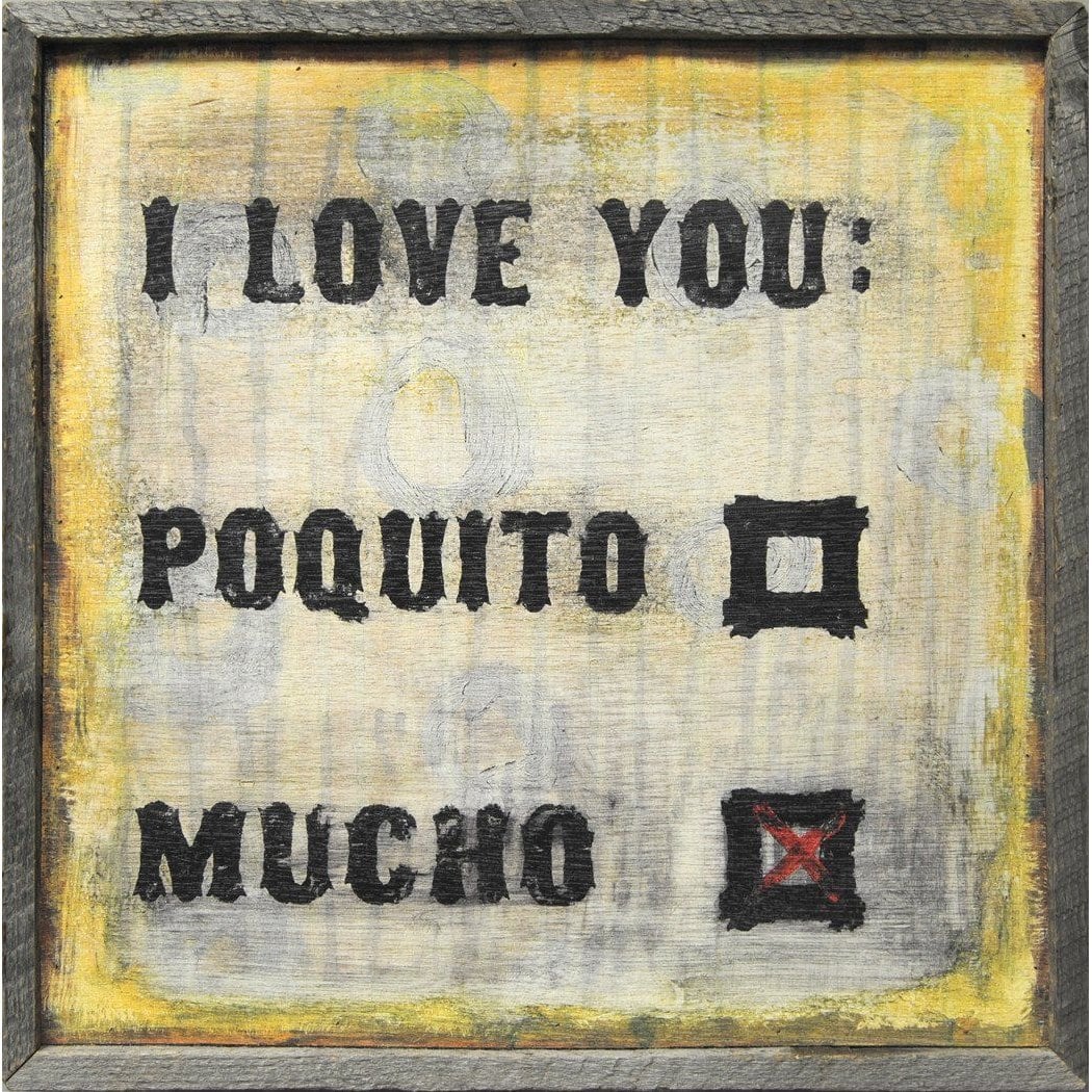 ART PRINT - I Love You Mucho-Art Print-Jack and Jill Boutique