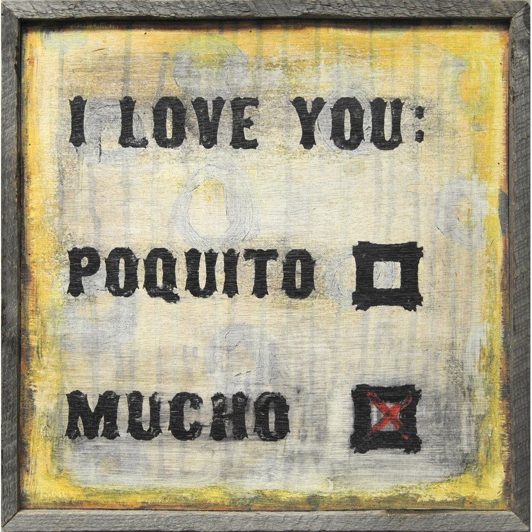 ART PRINT - I Love You Mucho-Art Print-Default-Jack and Jill Boutique