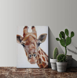 Inquisitive Giraffe Wall Art-Wall Art-Jack and Jill Boutique