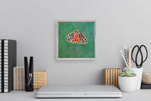 Inspirational Moths - You Are Amazing Mini Framed Canvas-Mini Framed Canvas-Jack and Jill Boutique