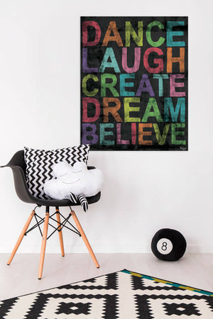 Inspire Me - Believe Wall Art-Wall Art-Jack and Jill Boutique