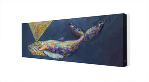 Jeweled Whale Spray - Wisteria Wall Art-Wall Art-Jack and Jill Boutique