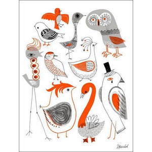 Kooky Birds | Canvas Wall Art-Canvas Wall Art-Jack and Jill Boutique