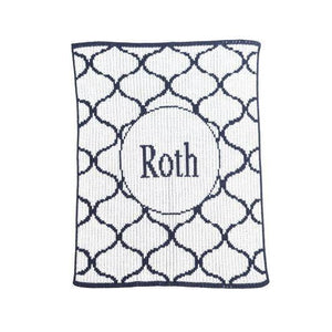 Lattice Design Personalized Stoller Blanket and Baby Blanket-Blankets-Jack and Jill Boutique