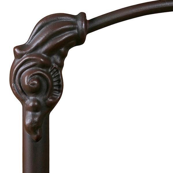 Leather Brown 333 | Iron Furniture Finish Sample-Finish Sample-Jack and Jill Boutique