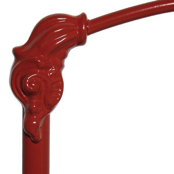 Lipstick Red Q90 | Iron Furniture Finish Sample-Finish Sample-Jack and Jill Boutique