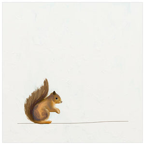 Little Brown Squirrel Wall Art-Wall Art-Jack and Jill Boutique
