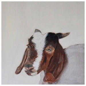 Little Goat Portrait Wall Art-Wall Art-Jack and Jill Boutique