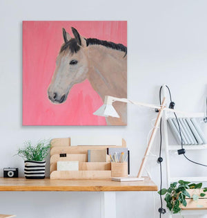 Little Horse Portrait Wall Art-Wall Art-Jack and Jill Boutique