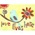 Love Lives Here | Canvas Wall Art-Canvas Wall Art-Jack and Jill Boutique