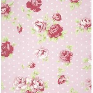 Lulu Roses Pink Fabric | 100% Cotton-Fabric-Default-Jack and Jill Boutique