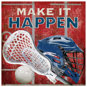 Make It Happen - Lacrosse Wall Art-Wall Art-Jack and Jill Boutique