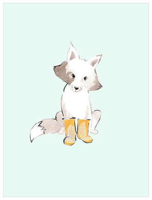 Max In Yellow Booties Wall Art-Wall Art-Jack and Jill Boutique