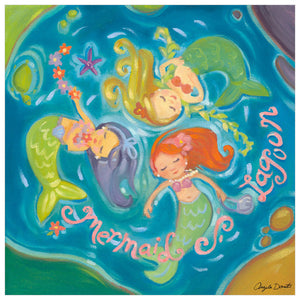 Mermaid Lagoon Wall Art-Wall Art-Jack and Jill Boutique