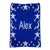 Metallic Night Time Sky & Name Personalized Blanket-Blankets-Jack and Jill Boutique