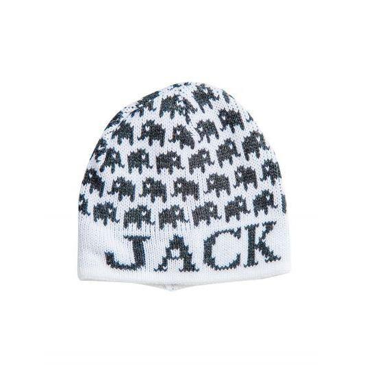 Mini Elephants Personalized Knit Hat-Hats-Jack and Jill Boutique