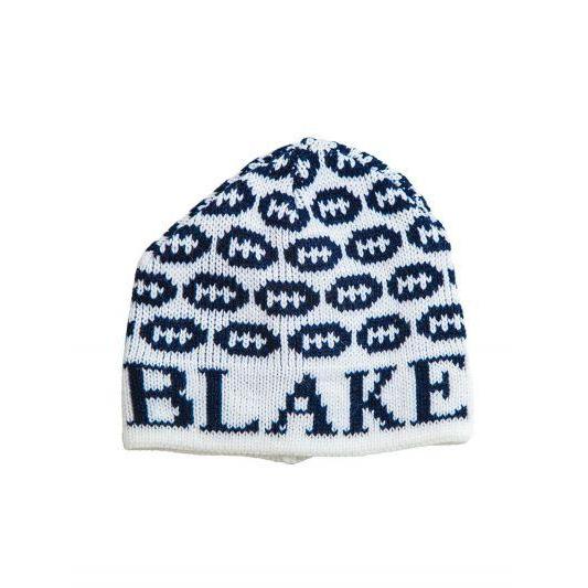 Mini Footballs Personalized Knit Hat-Hats-Jack and Jill Boutique