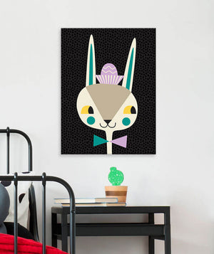 Modern Bunny Wall Art-Wall Art-Jack and Jill Boutique