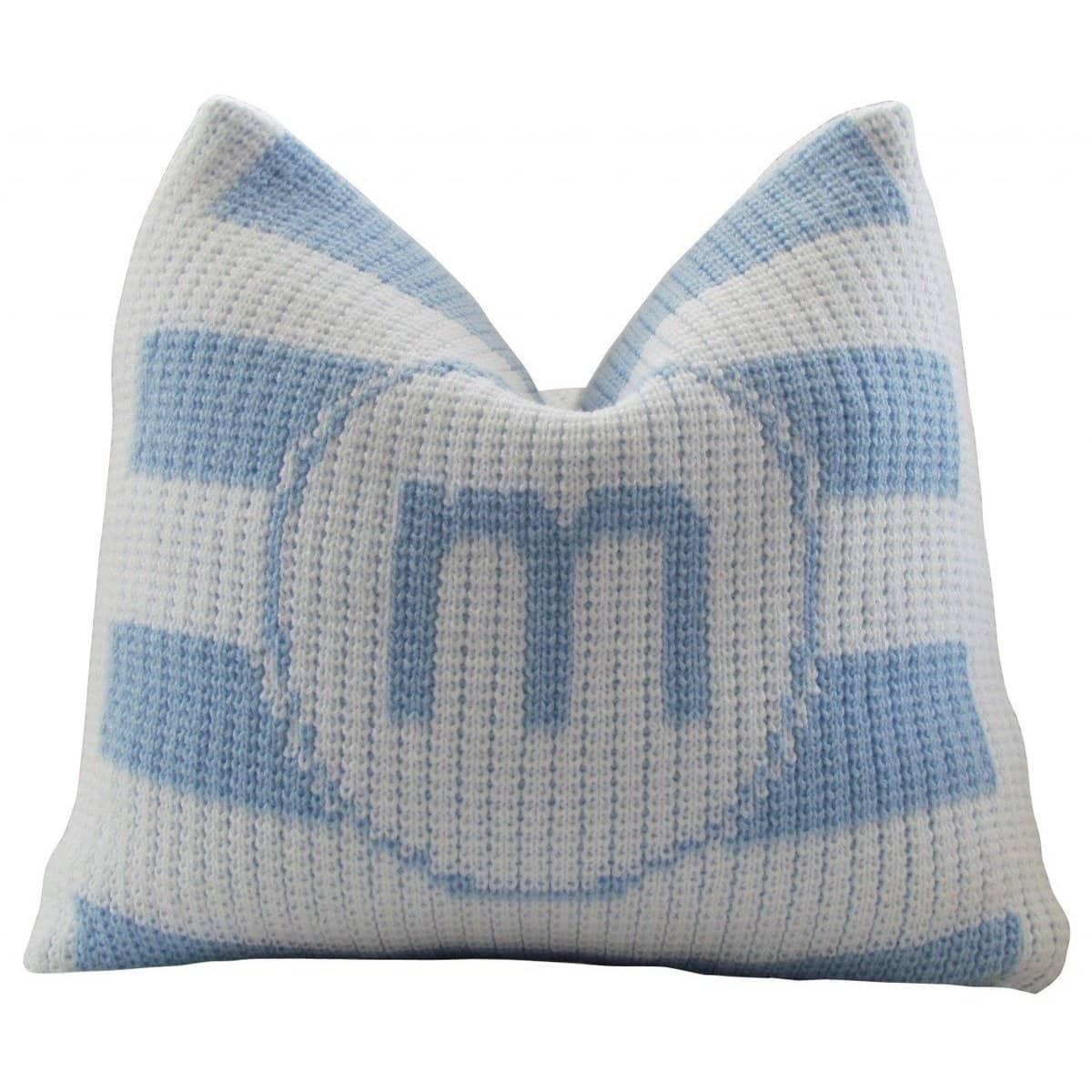 Modern Stripe Initial Personalized Pillow-Pillow-Jack and Jill Boutique