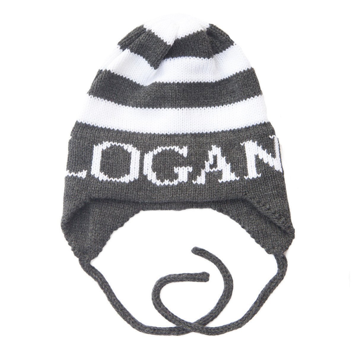 Modern Stripe Personalized Knit Hat-Hats-Jack and Jill Boutique